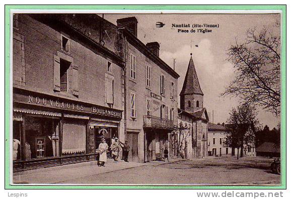 87 - NANTIAT --  Place De L'Eglise - Nantiat