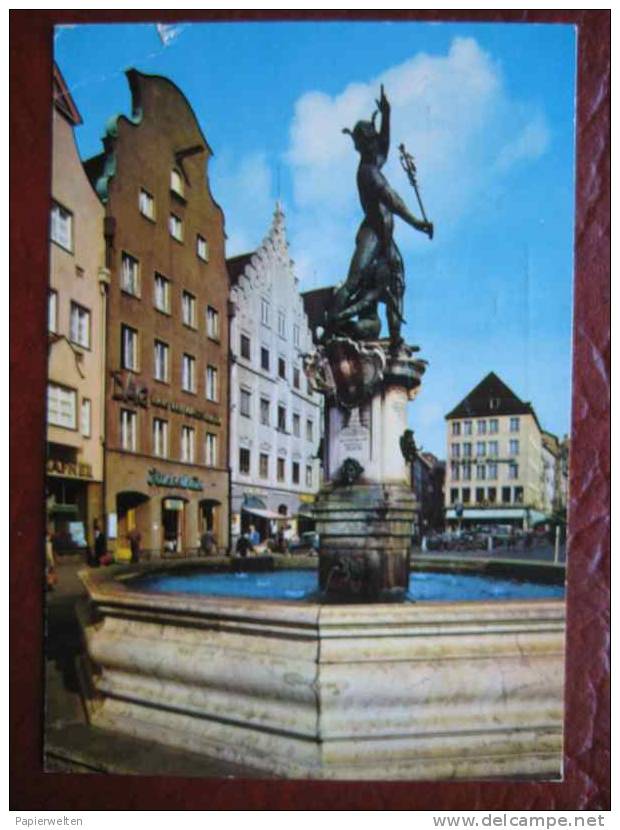 Augsburg - Merkurbrunnen - Augsburg