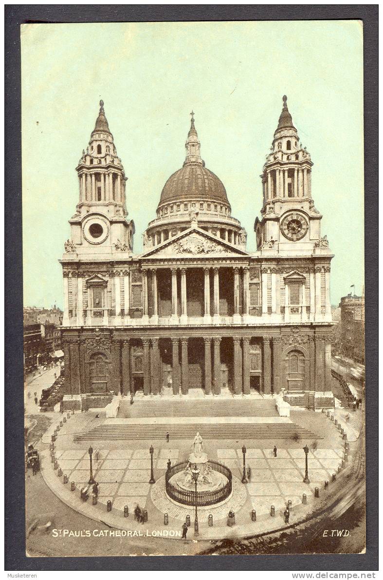 United Kingdom PPC England London St. Paul´s Cathedral E.T.W.D. - St. Paul's Cathedral