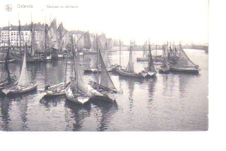 Ostende : Barques De Pêcheurs - Pêche