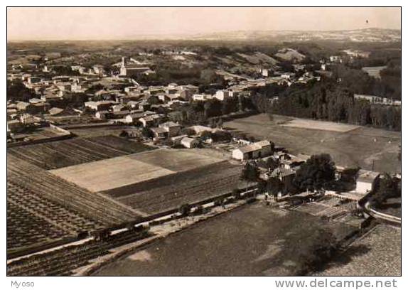 38  CHANAS Le Pays Du Beau Fruit Vue Generale Aerienne - Chanas