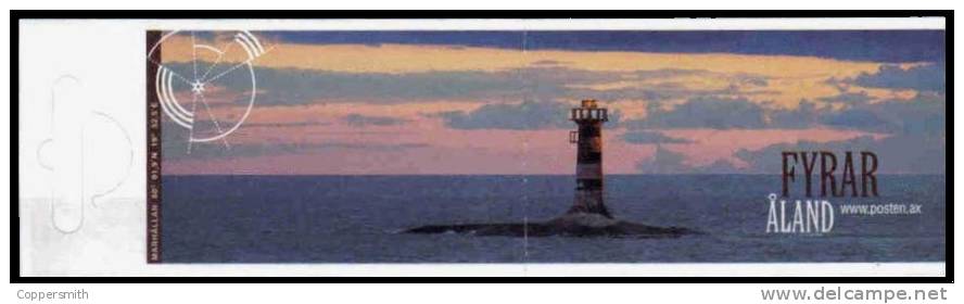 (003) Aland  Lighthouses Booklet / Carnet Phares / Boekje / Heftchen Leuchttürme ** / Mnh  Michel MH 16 - Ålandinseln