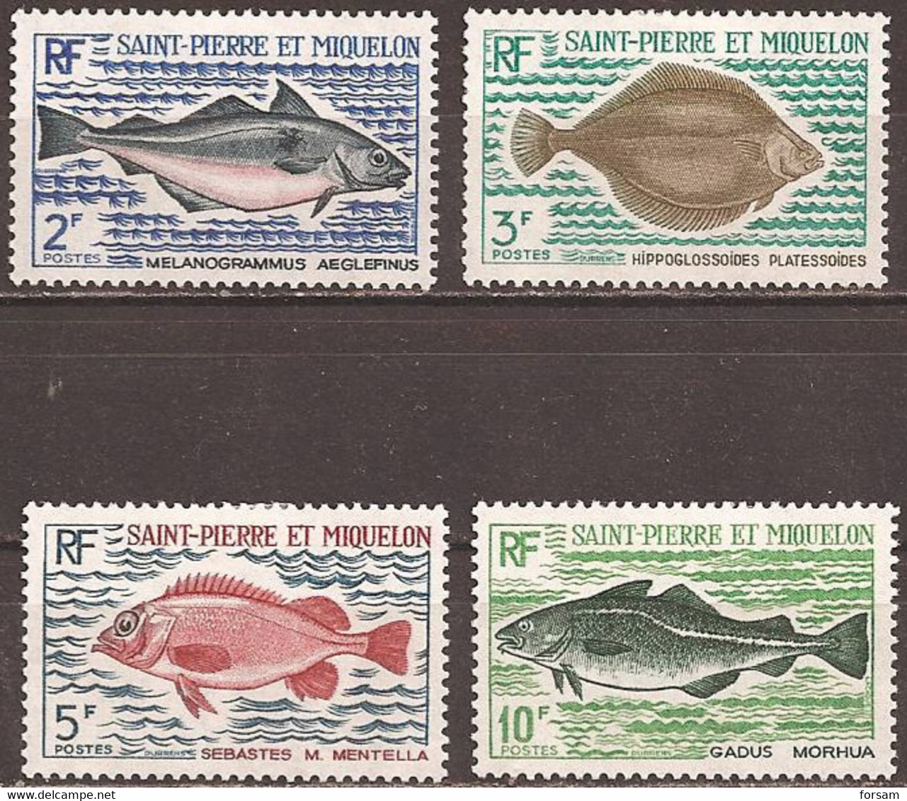 SAINT-PIERRE And MIQUELON..1972..Michel # 478-481...MLH...MiCV - 35 Euro. - Ongebruikt