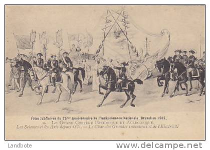 Fêtes Jubilaires Du 75me Anniversaire De L'Indépendance Nationale Bruxelles 1905 No 9 - Fêtes, événements