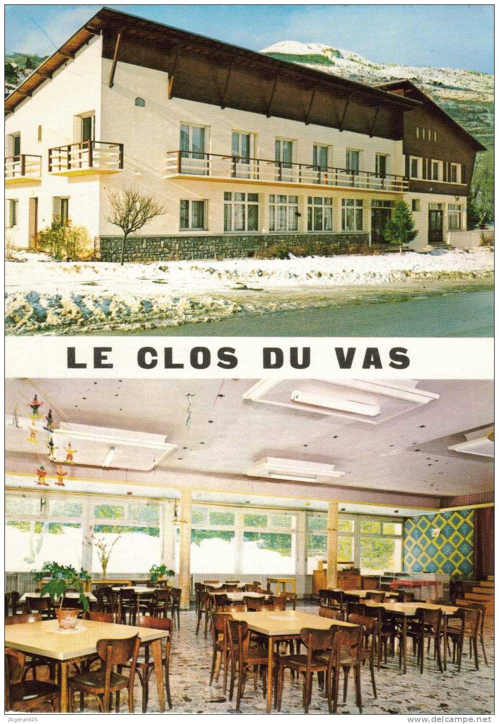 CPM L´ARGENTIERE LA BESSE (Hautes Alpes) - Le Clos Du Vas Colonie D´AULNAY SOUS BOIS - L'Argentiere La Besse