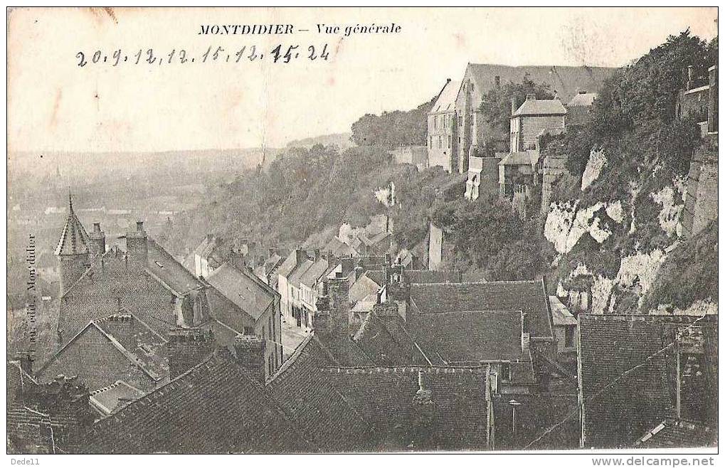 80 MONTDIDIER - Vue Générale - Montdidier