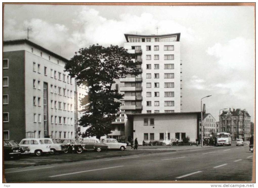 Gera, Ernst Thälmann Straße,1969 - Gera