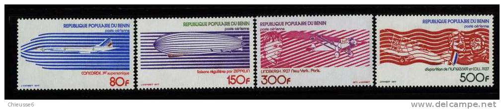 Rep. Benin ** PA N° 269 à 272- Histoire De L'aviation - Benin - Dahomey (1960-...)