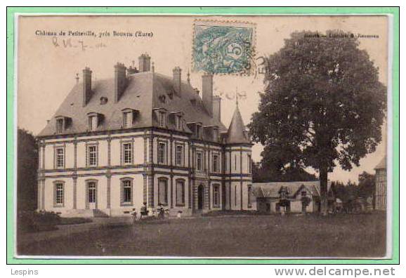 27 - PETITEVILLE --  Château De.. - Pinterville
