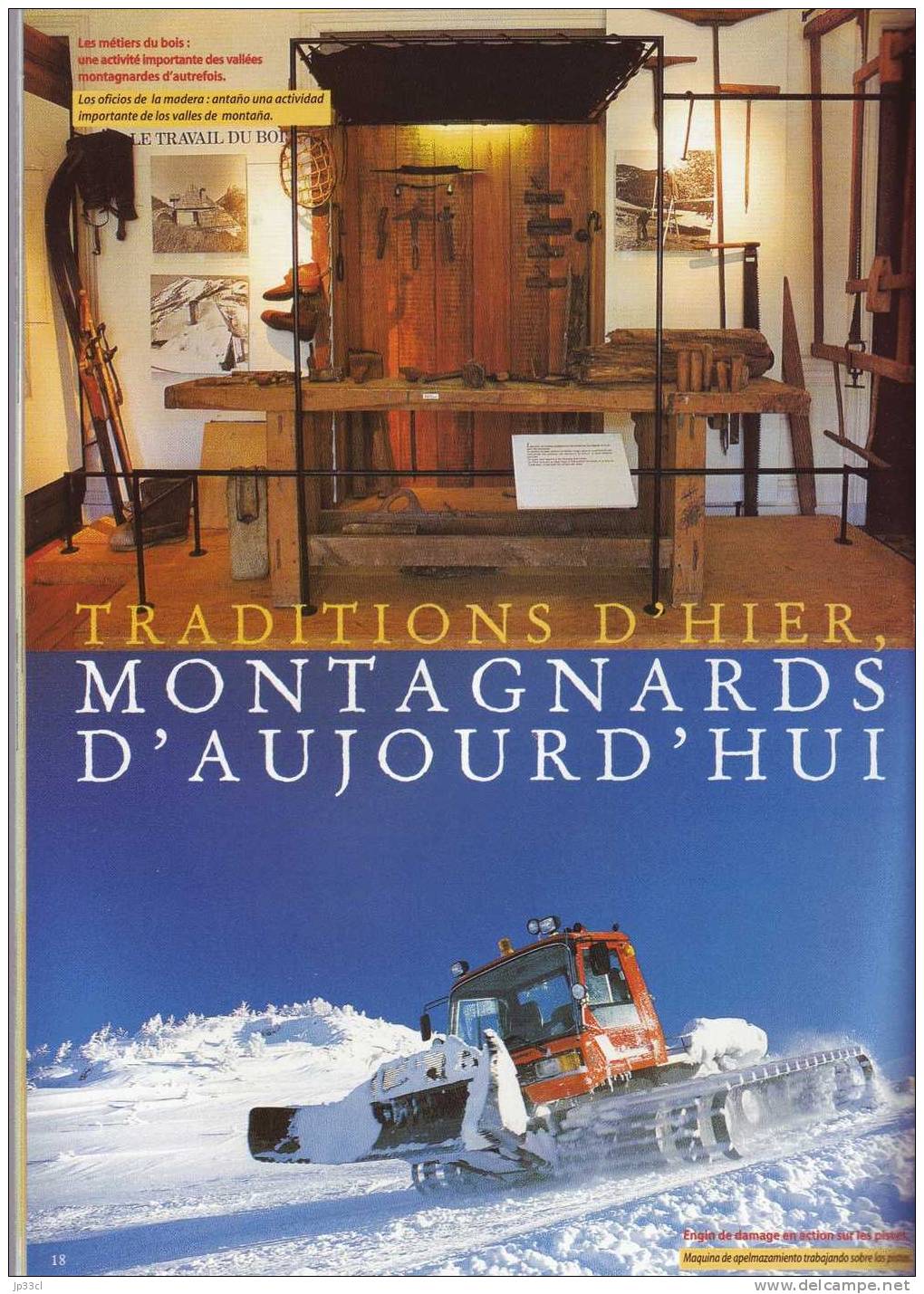 Brochure Touristique Sur Les Alpes De Haute Provence (hiver 2000/01) : Ubaye, Allos, La Blanche, Alpes Du Sud, Etc. - Tourisme