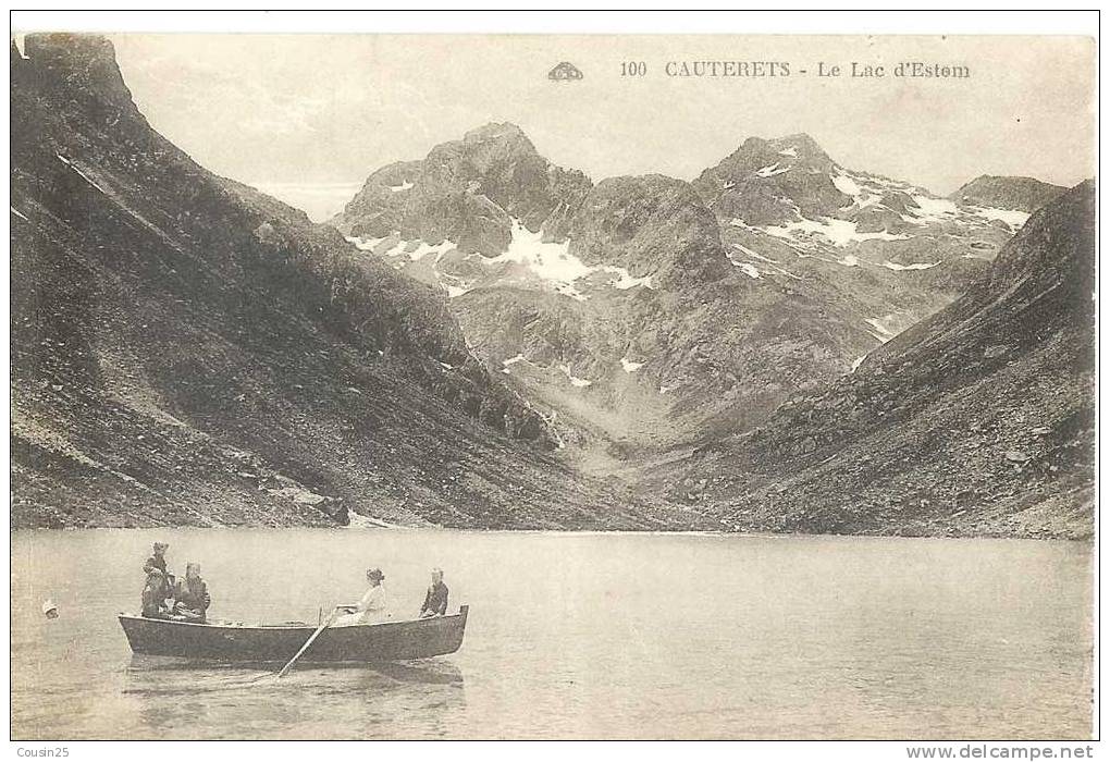 65 CAUTERETS - Le Lac D´Estom - Edit CAD - Cauterets