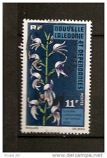 Timbre Oblitéré De Nouvelle Calédonie, N° 393, Orchidées, Lyperanthus Gigas - Usados