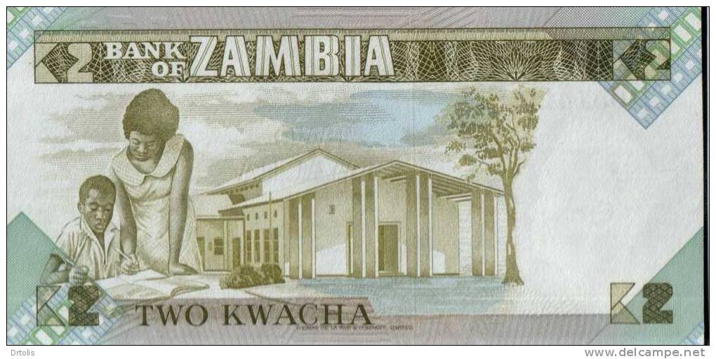 ZAMBIA / UNC. / 2 SCANS . - Zambia