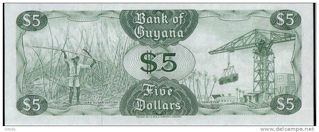 GUYANA / UNC. / 2 SCANS . - Guyana