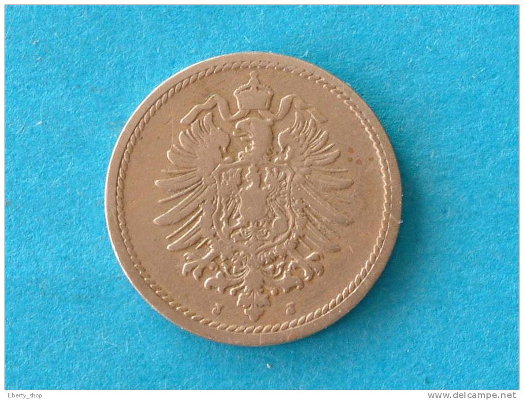 5 PFENNIG 1875 J - F / KM 3 ( Photo For Details ) !! - 5 Pfennig