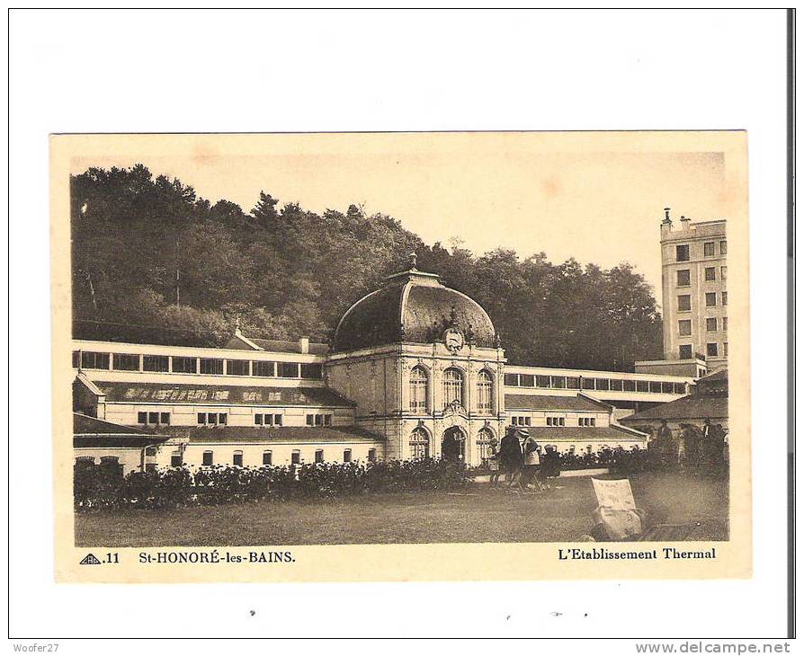 SAINT-HONORE-LES-BAINS L'établissement Thermal - Saint-Honoré-les-Bains