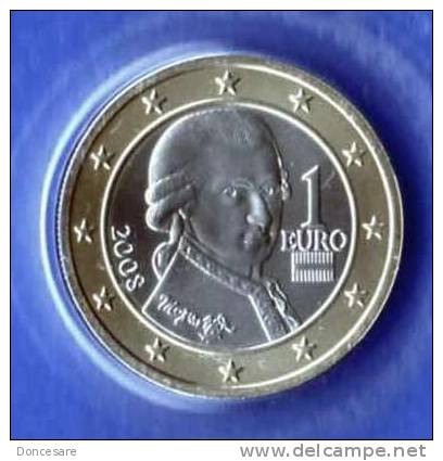 ** 1 EURO AUTRICHE 2008 PIECE NEUVE ** - Oesterreich