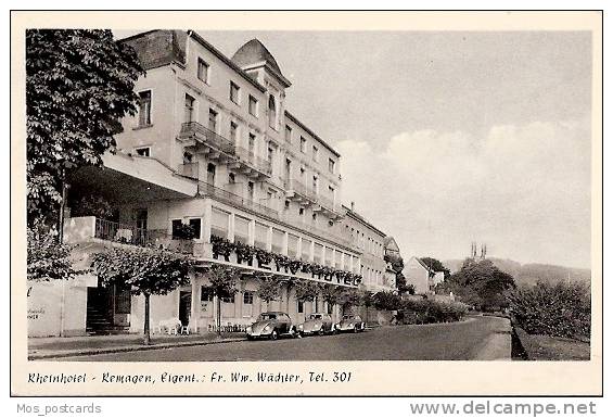 Germany - Rheinhotel, Remagen      BB393 - Remagen