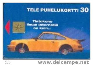 # FINLAND D149 Internet 30 Gem 11.97 -car,voiture,porche- Tres Bon Etat - Finland