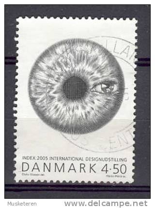 Denmark 2005 Mi. 1407  4.50 Kr Internationale Designausstellung INDEX Eye - Oblitérés