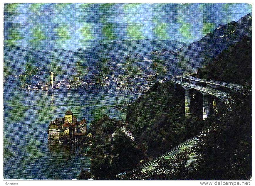 Postal MONTREAUX (Suiza) 1975 . Postcard - Storia Postale