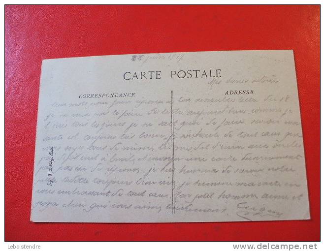 CPA -(51-MARNE)1914-BATAILLE DE LA MARNE-PARGNY SUR SAULX-UN COIN DE RUE -CARTE EN BON ETAT. - Pargny Sur Saulx