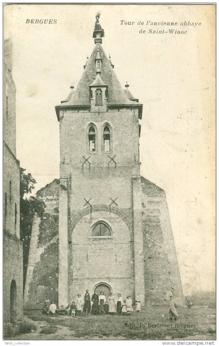 BERGUES - Tour De L'ancienne Abbaye De St-Winoc - Bergues