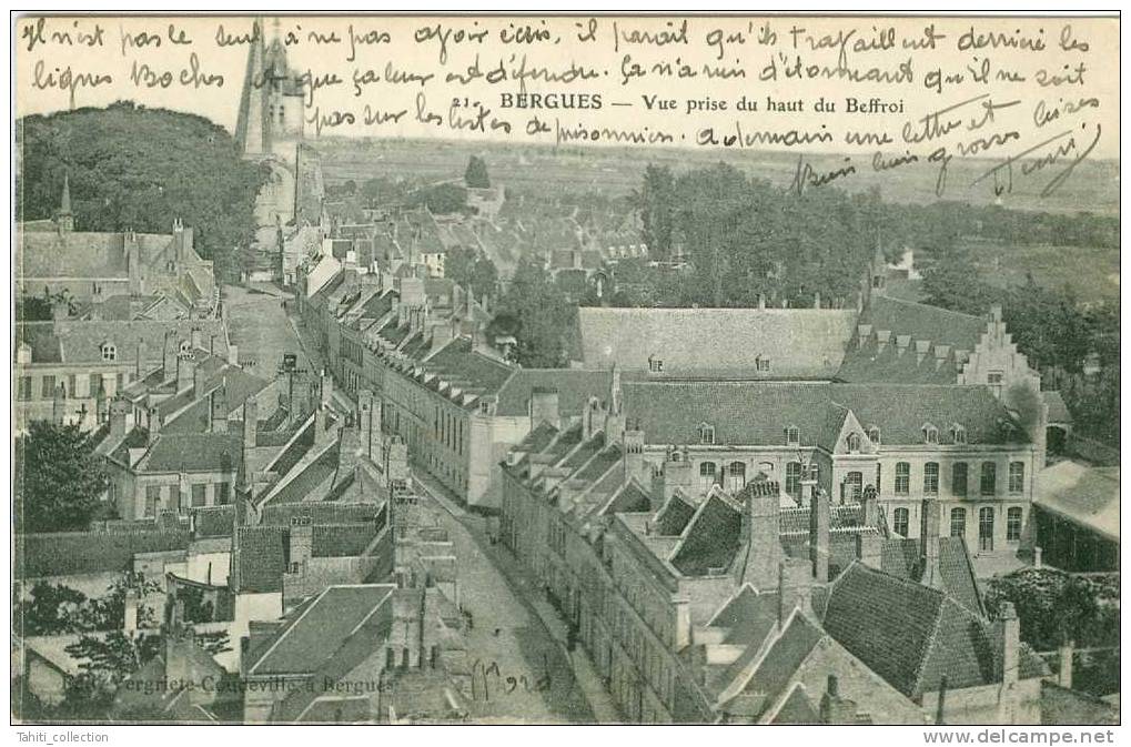 BERGUES - Vue Prise Du Haut Du Beffroy - Bergues