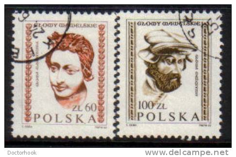 POLAND   Scott #  2536-7  VF USED - Used Stamps
