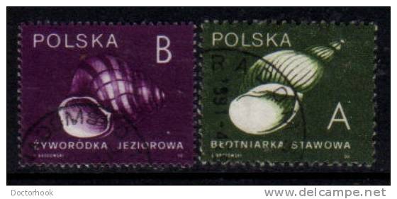 POLAND   Scott #  2973-4  VF USED - Gebraucht