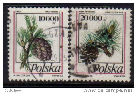 POLAND   Scott #  3163-4  VF USED - Used Stamps