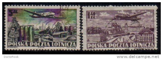 POLAND   Scott #  C 28-31  VF USED - Gebraucht