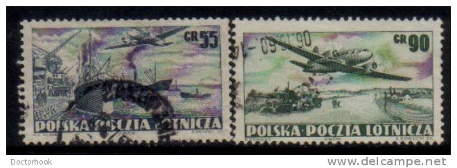 POLAND   Scott #  C 28-31  VF USED - Used Stamps