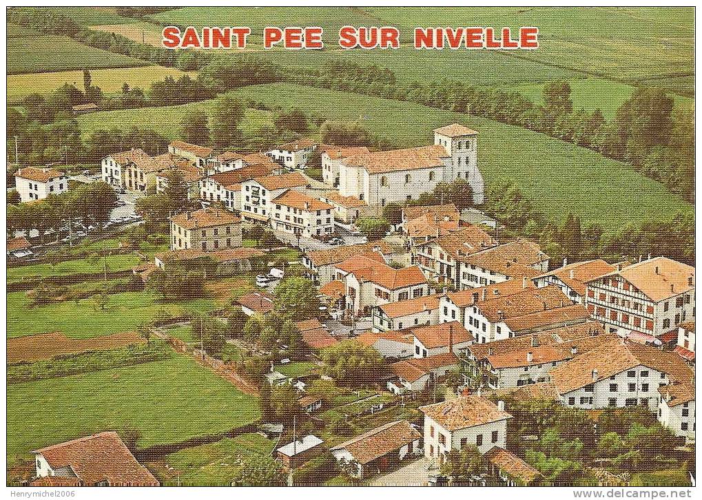 Saint Pee Sur Nivelle ( Pyrénées Atlantiques) Vue Aérienne - Otros & Sin Clasificación