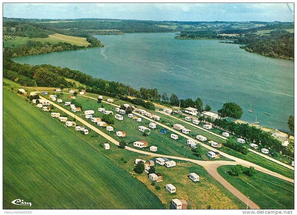 Langres La Liez Le Camping Vue Aérienne, Ed Cim - Langres