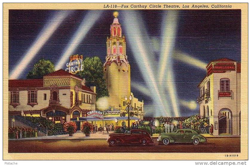 Los Angeles California - Fox Carthay Theatre - Non Circulée - Unused - Los Angeles