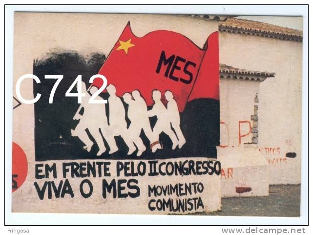 Beja : MES Movimento Comunista - Pinturas Murais  No Baixo Alentejo - Caixa #2 - Beja