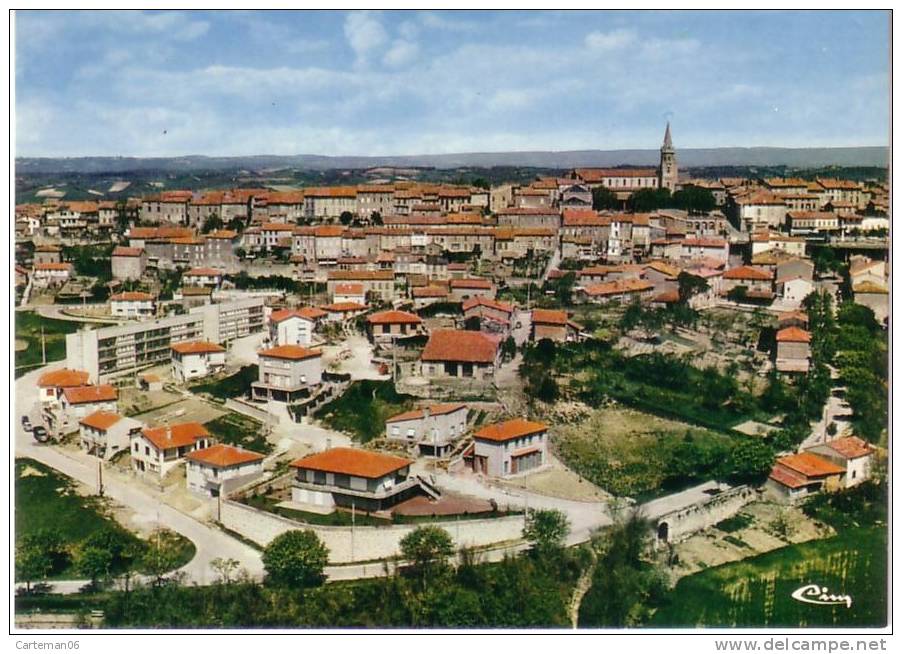 81 - Puylaurens - Vue Générale Aérienne - Puylaurens