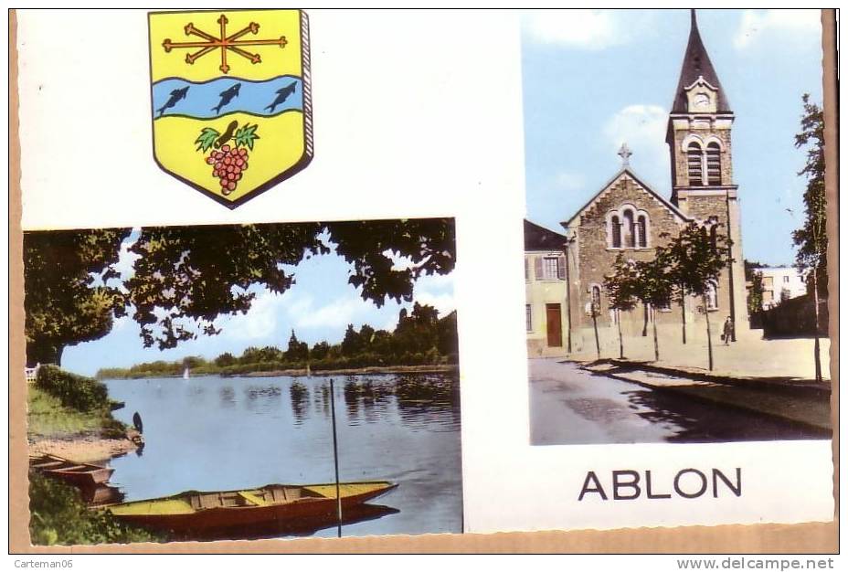 94 - Ablon - 2 Vue Et Blason - Ablon Sur Seine