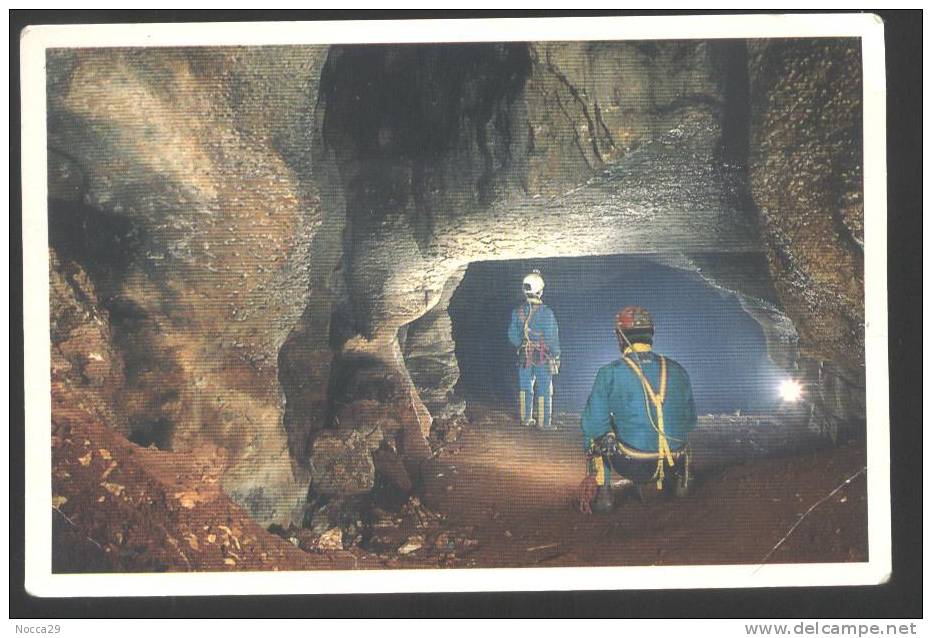 BISCEGLIE 1994 GROTTE DI SANTA CROCE CON SPELEOLOGI(2) - Bisceglie