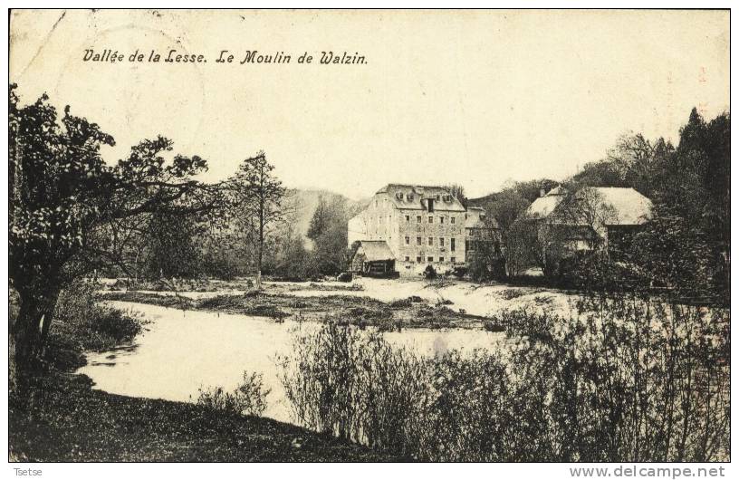 Walzin  ( Vallée De La Lesse ) - Le  Moulin ( Voir Scan ) -1911 - Dinant