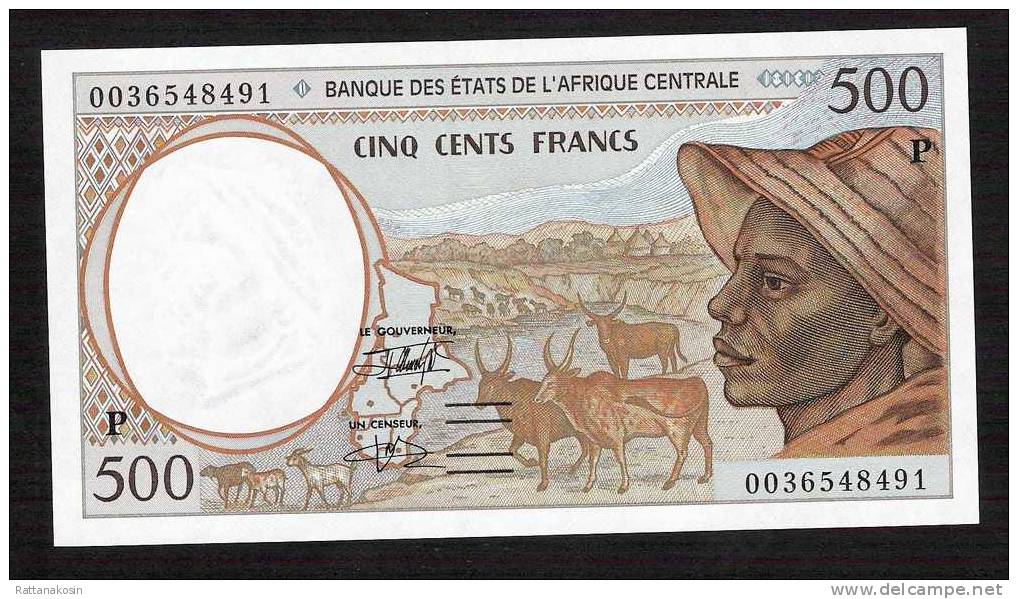 TCHAD CHAD C.A.S. P601Pg 500  FRANCS   2000       UNC. - Chad