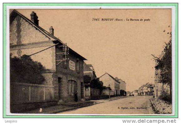 27 - ROUTOT --  Le Bureau De Poste - Routot