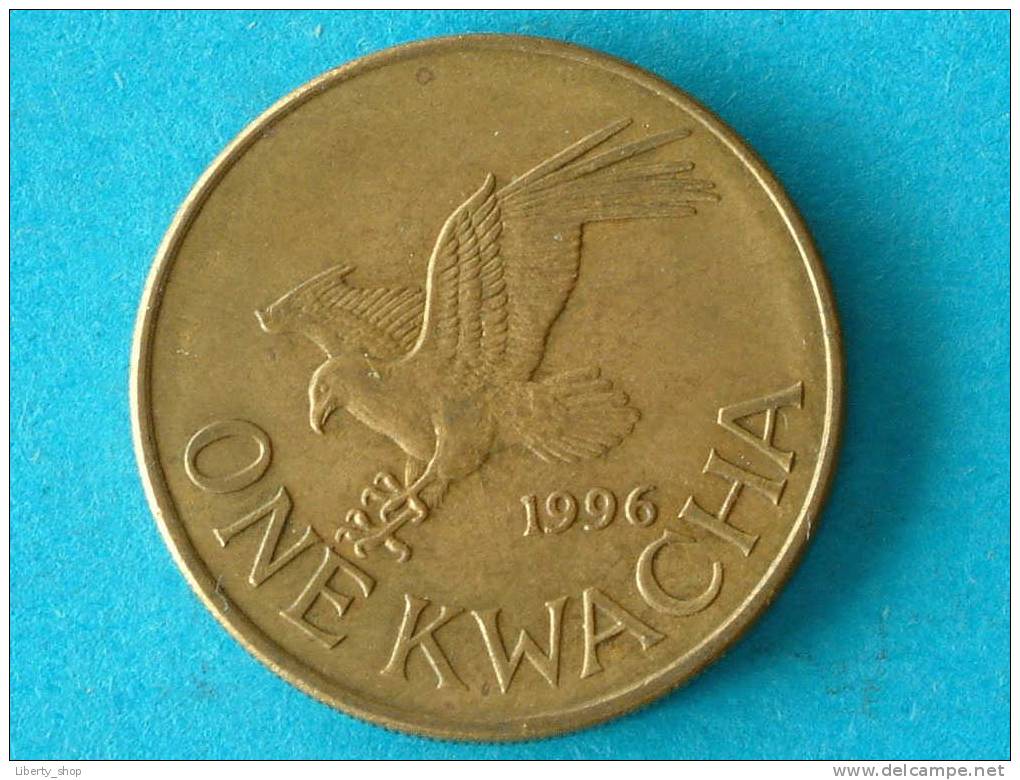 ONE KWACHA 1996 - KM 28 ( For Grade, Please See Photo ) ! - Malawi