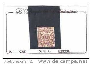 27465)francobollo Antichi Stati Parma - 25 Cent. - II° Scelta - Usato - Cat. N°10 - Parme