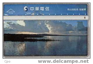 # TAIWAN 7114 Lake 100 Landis&gyr   Tres Bon Etat - Taiwan (Formosa)