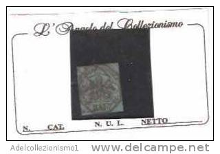 27469)francobollo Stato Pontificio , 7 Baj - Usato - Cat. N°8 - Estados Pontificados
