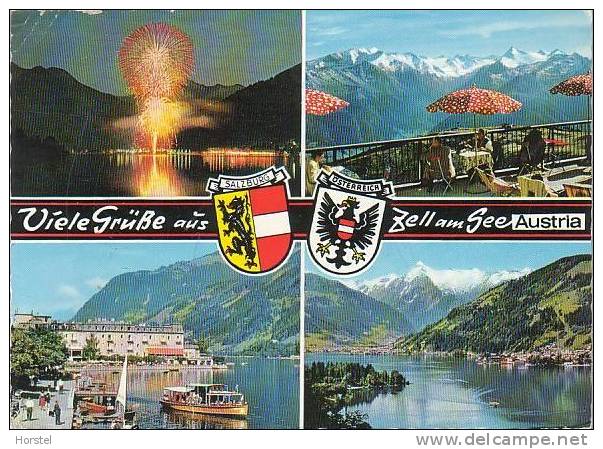 Austria - 5700 Zell Am See- Mehrbildkarte - Firework - Zell Am See