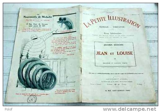 La Petite Illustration N° 20 Roman N° 41 - Tjean Et Louise De Antonin Dusserre  (j 380) - Reclame