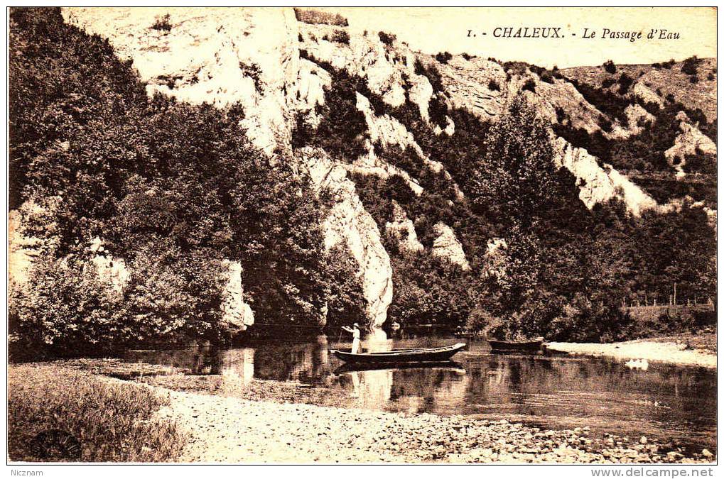 CPA Chaleux (Namur, Belgique) / Le Passage D'Eau (non Circulée) - Namen